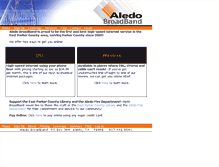 Tablet Screenshot of aledobb.com